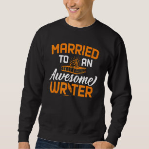 Sweatshirt Écrivain Écrivain Écrivain Écrivain Marié
