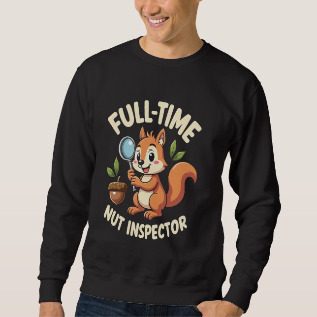 Sweatshirt Écureuil Observateur passionné de la faune Nat (Devant)