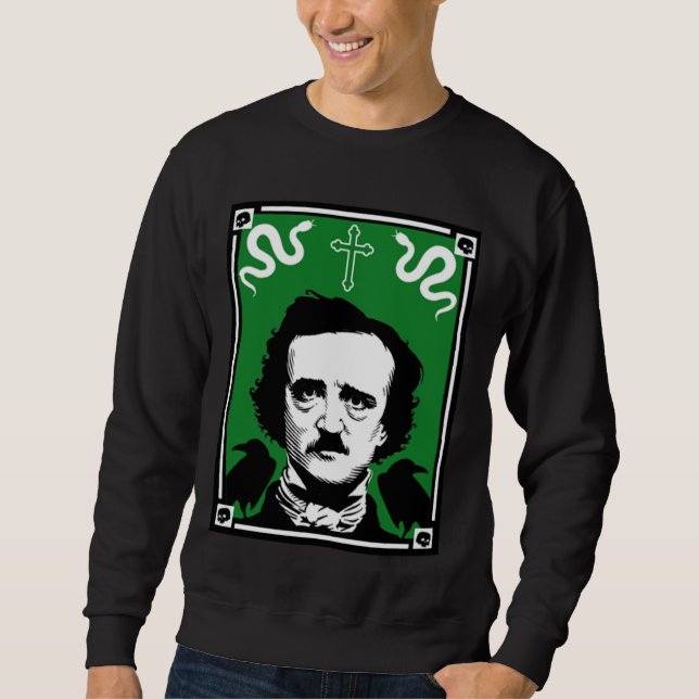 Sweatshirt Edgar Allan Poe (Devant)