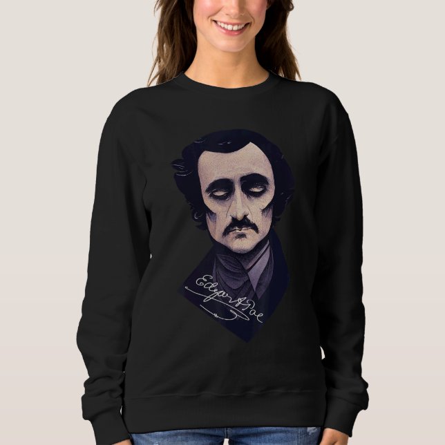 Sweatshirt Edgar Allan Poe Dark Writers (Devant)