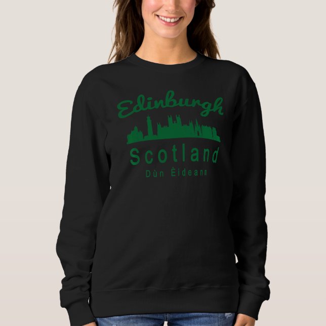 Sweatshirt Edimbourg Écosse (Devant)