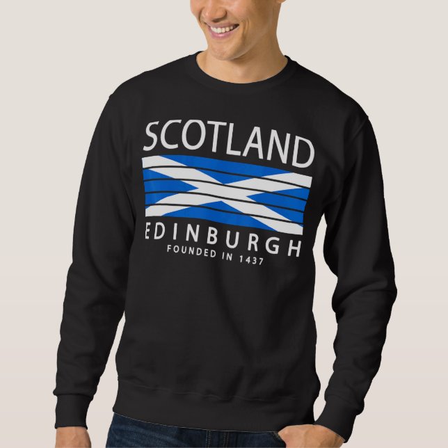 Sweatshirt Edimbourg Écosse 1 (Devant)