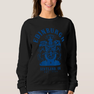 Sweatshirt Edimbourg Ecosse Royaume-Uni Vintage écossais