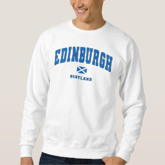 Sweatshirt Edinburgh Scotland Uk Vintage College Style