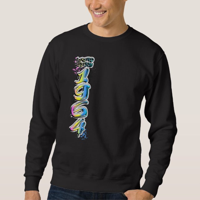 Sweatshirt Édition Limitée Graffiti Premium 1964 (Devant)