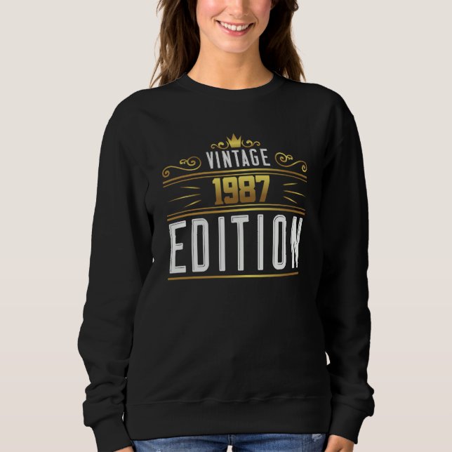 Sweatshirt Édition Vintage 1987 (Devant)