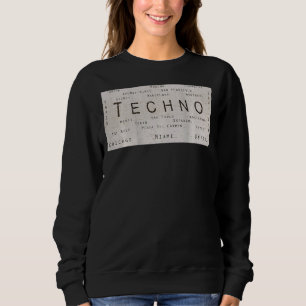 Sweatshirt Edm Techno Rave Villes Souterraines
