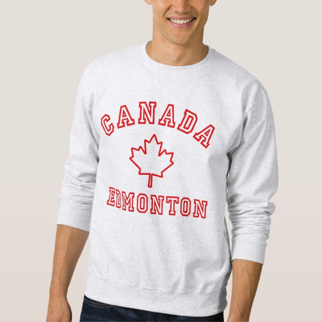 Sweatshirt Edmonton Canada (Devant)