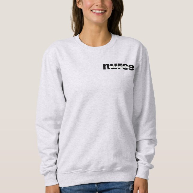 Sweatshirt Éducateur en soins infirmiers (Devant)