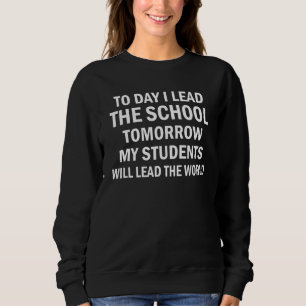 Sweatshirt Éducation Pour L'École Principale Inspiration