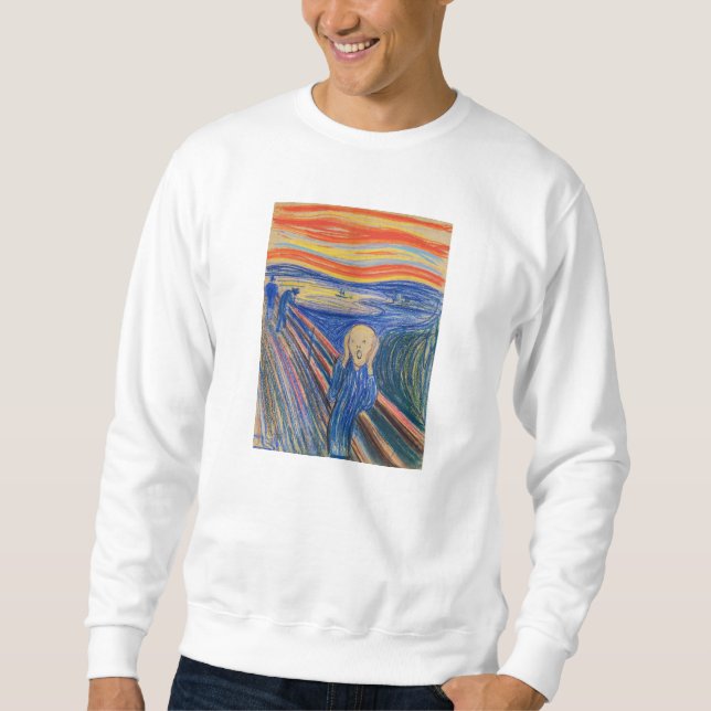 Sweatshirt Edvard Munch - The Scream 1895 (Devant)