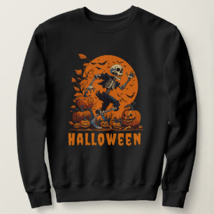 Sweatshirt Éffrayant Halloween Funny Skeleton