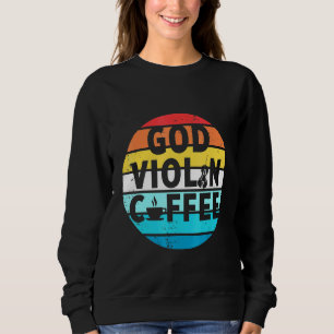 Sweatshirt Église violoniste chrétienne Culte violon Joueur 1