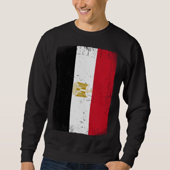 Sweatshirt Egyptian Flag Egypt (Devant)
