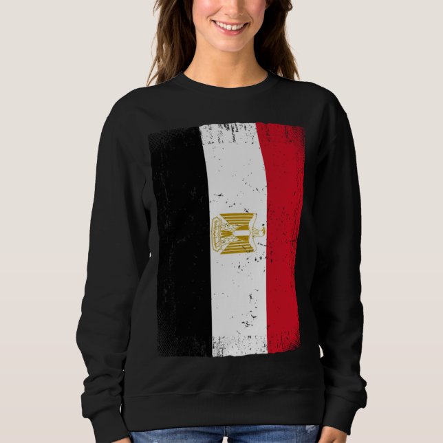 Sweatshirt Egyptian Flag Egypt (Devant)