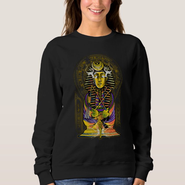 Sweatshirt Egyptian Pharao Pyramid Grave (Devant)