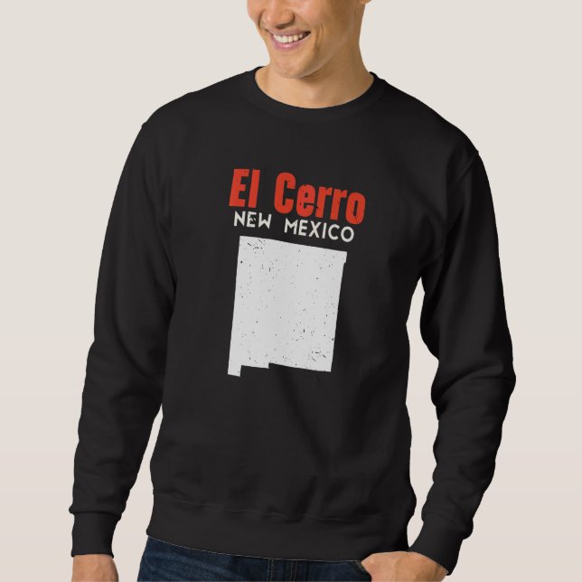 Sweatshirt El Cerro Mission USA State America Travel New Mexi (Devant)
