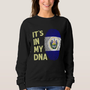 Sweatshirt El Salvador Dans Mon Adn Équipe Salvadorienne Du D