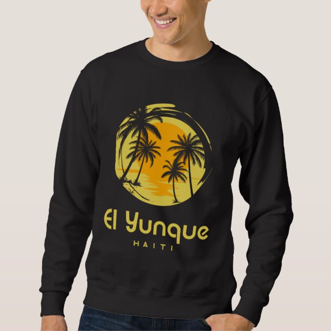 Sweatshirt El Yunque Puerto Rico (Devant)