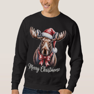 Sweatshirt Élan de Noël – Joyux Noël aux élans