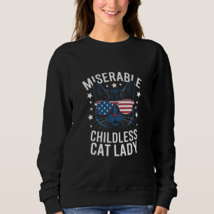 Sweatshirt Élection 2024 Féministe sans enfants Voting dame a