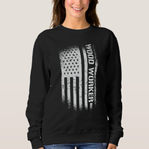 Sweatshirt Électricien Ouvrier Graphique Rétro Craftsman Homm