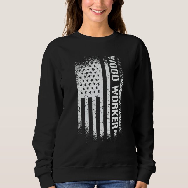 Sweatshirt Électricien Ouvrier Graphique Rétro Craftsman Homm (Devant)