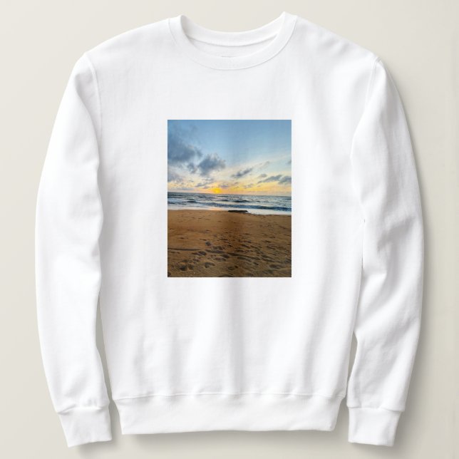 Sweatshirt Elegant Custom Ajouter votre propre cadeau photo p (Design devant)