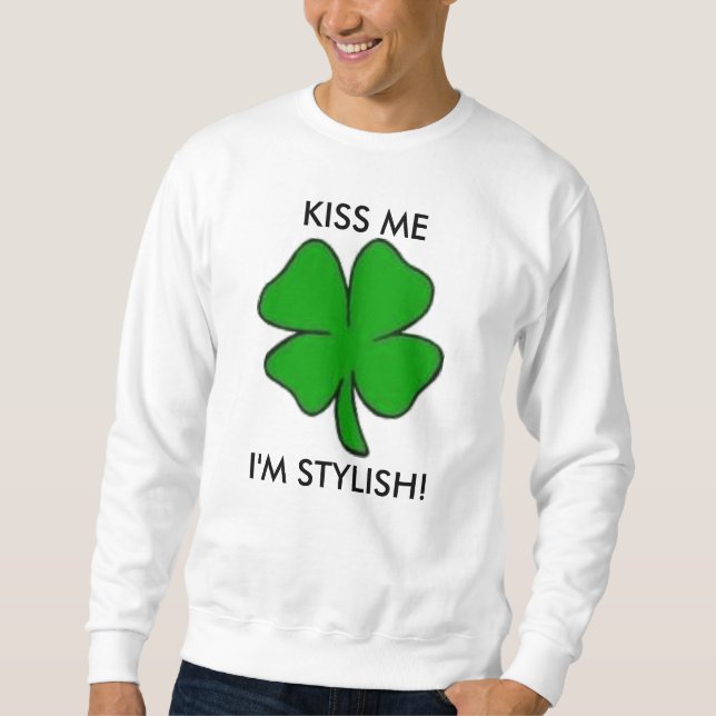 SWEATSHIRT ÉLÉGANT du BAISER ME-I AM (Devant)