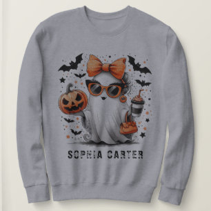 Sweatshirt Élégant mignon drôle Fantôme Halloween femmes de b