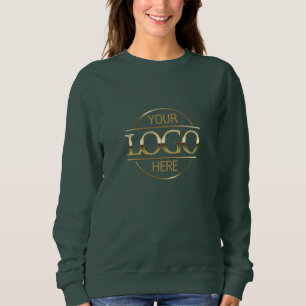 Sweatshirt Élégant personnel moderne de marque affaires vert