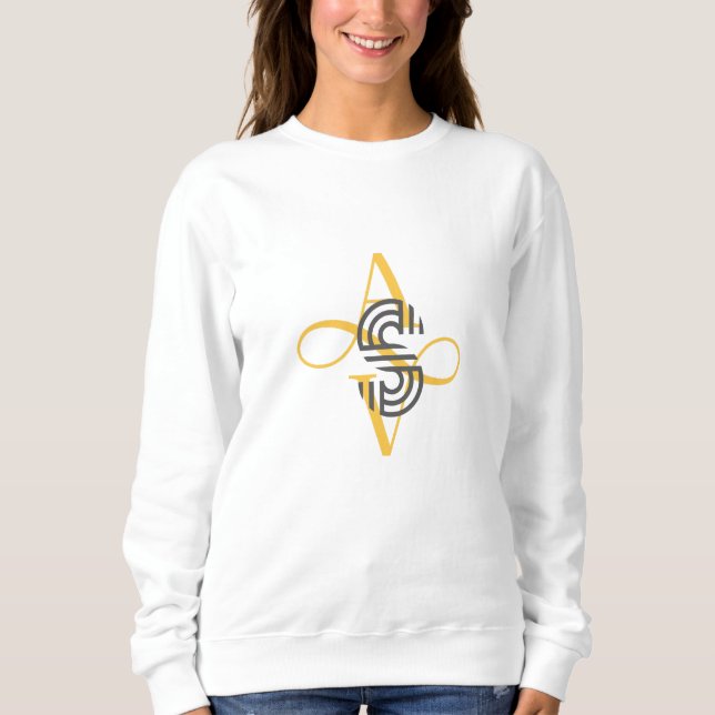 Sweatshirt Élégant Style Moderne Vêtements Unisex (Devant)