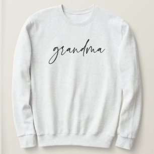 Sweatshirt Élégante typographie de script grand-mère Cadeaux