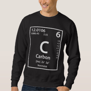 Sweatshirt Élément Carbone (blanc)