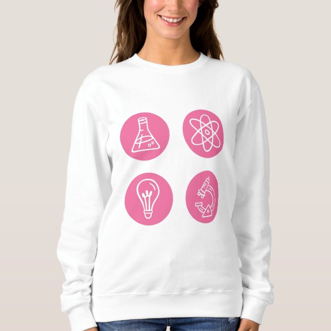 Sweatshirt Éléments de science Articles (Devant)