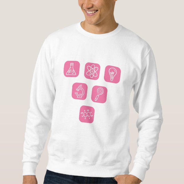 Sweatshirt Éléments de science Articles (Devant)