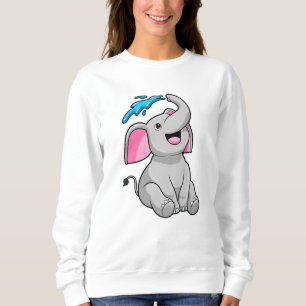 Sweatshirt Eléphant à l'eau