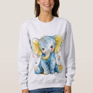 Sweatshirt Eléphant bébé
