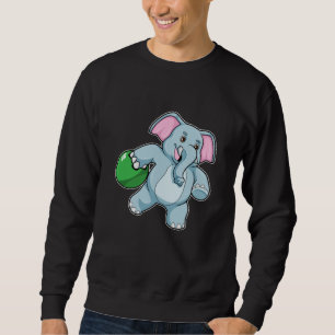 Sweatshirt Éléphant de bowling