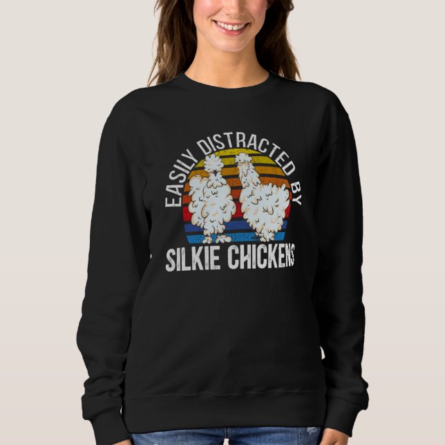 Sweatshirt Éleveur de poulets Chuchoteur de poulets Ferme Ani (Devant)
