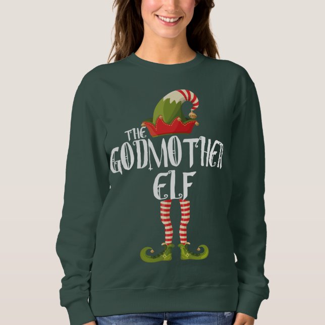 Sweatshirt elfe marraine (Devant)