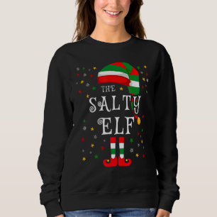 Sweatshirt Elfe Salty Noël Famille d'appariement Elf