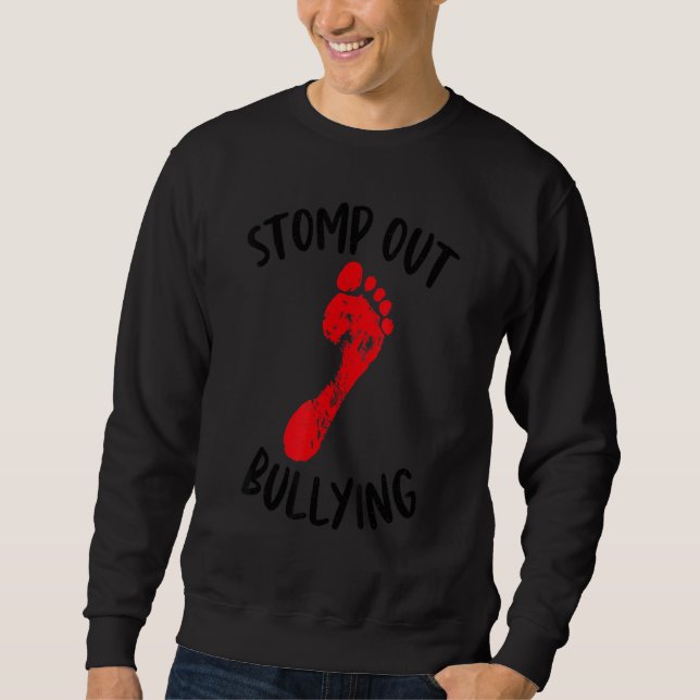 Sweatshirt Éliminer l'intimidation contre l'intimidation Slog (Devant)
