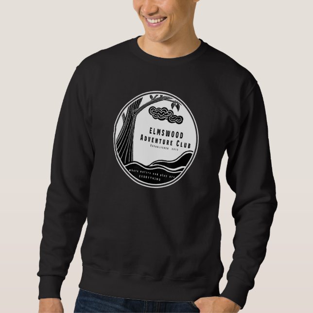 Sweatshirt Elmswood Adventure Club (Devant)