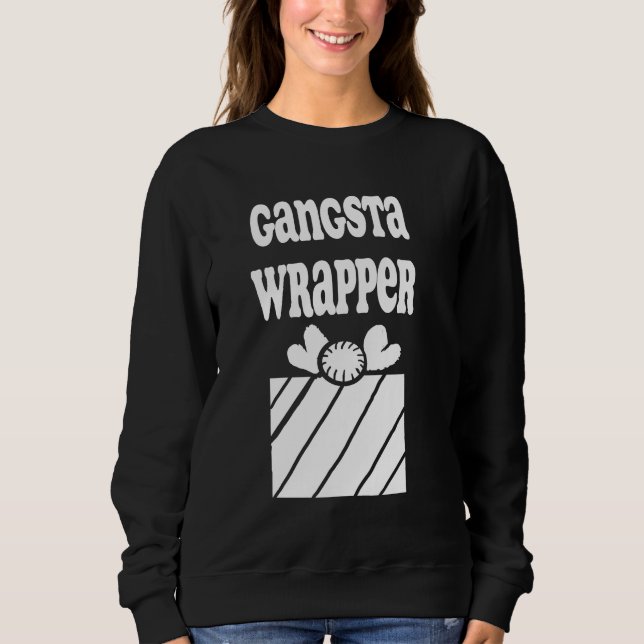 Sweatshirt Emballage Gangsta (Devant)