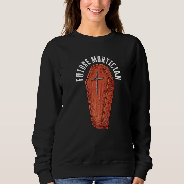 Sweatshirt Embalmer Embalmer Morticier Cimetière funéraire (Devant)