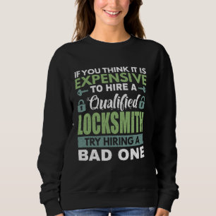 Sweatshirt Embaucher Locksmith Locksmithing Lock Picking