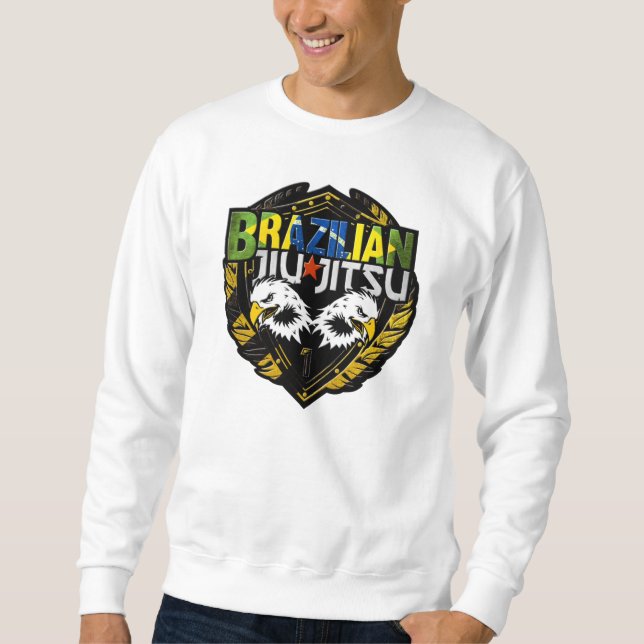Sweatshirt Emblème brésilien du Jiu Jitsu (Devant)