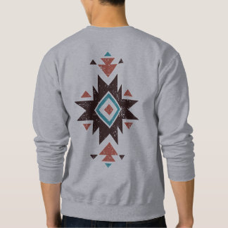 Sweatshirt Emblème diamant boho