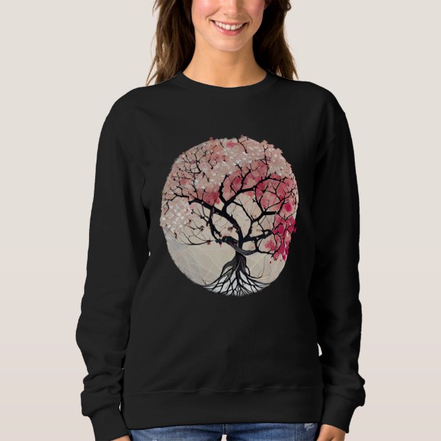 Sweatshirt Embrace the Magic of Nature with this Cherry Bloss (Devant)